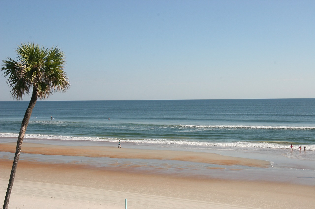 Views of the beach from our Fort Morgan Condo Rentals