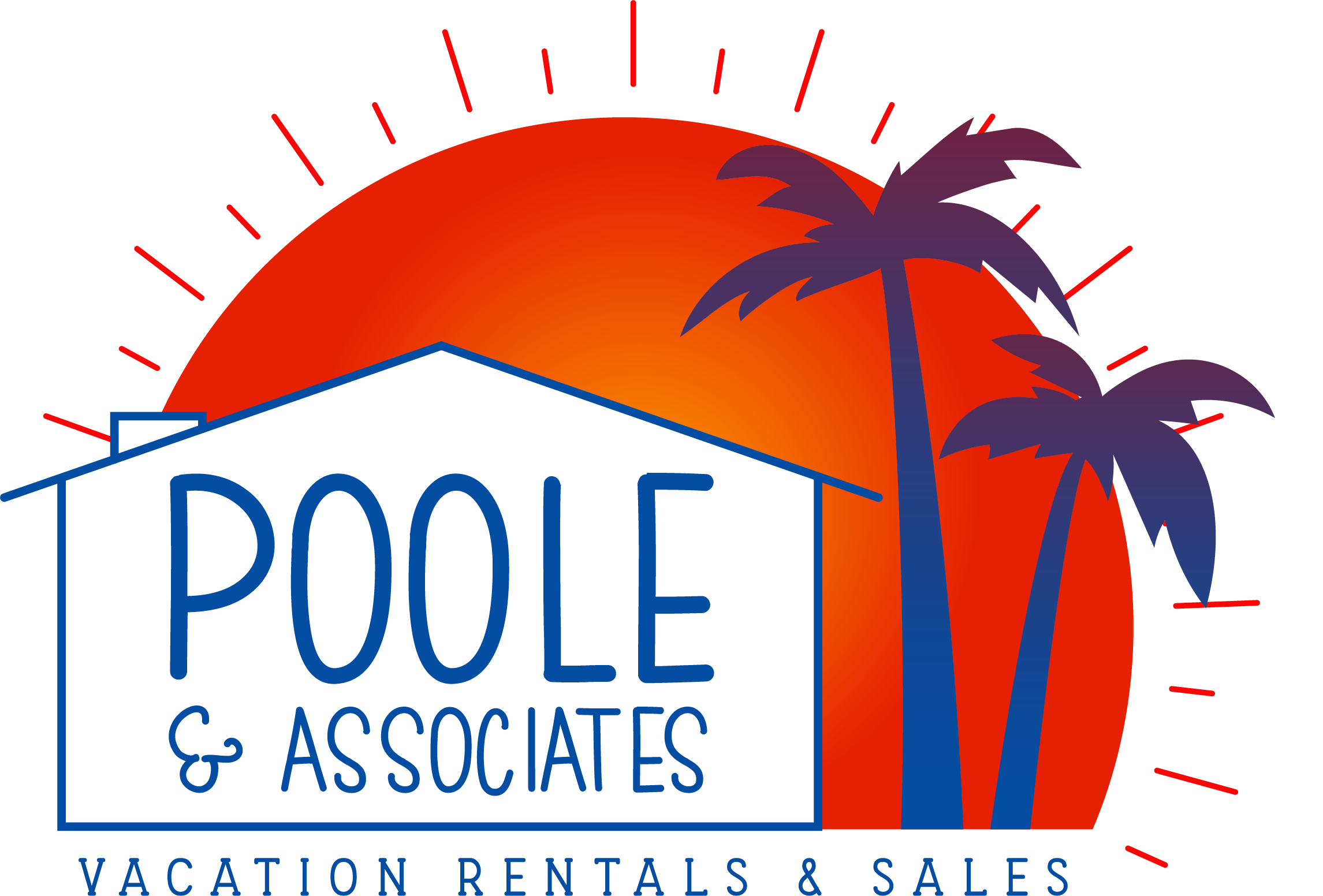 Poole & Associates Gulf Shores Vacation Rentals Logo