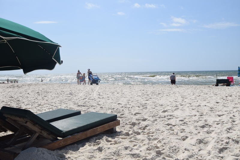 Beach views from our 4th of July Gulf Shores rentals