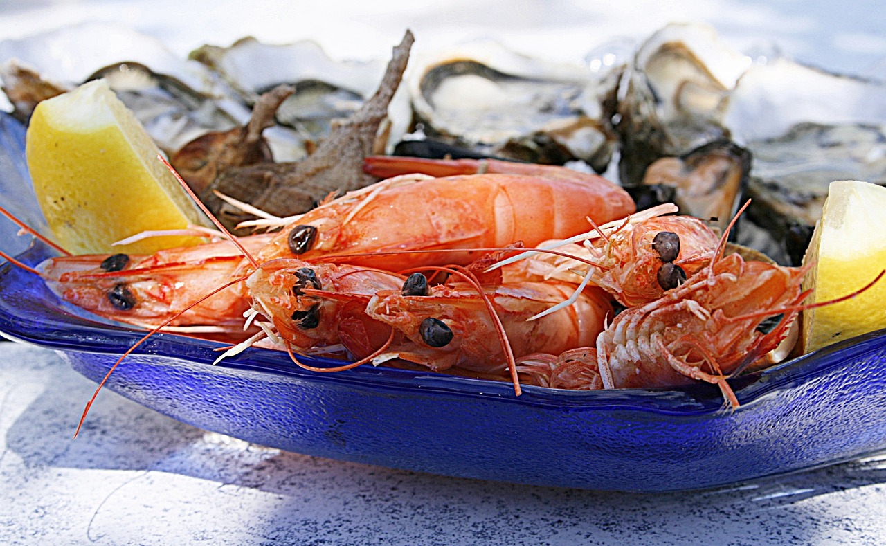 Shrimp and Oysters at Sea Suds Gulf Shores