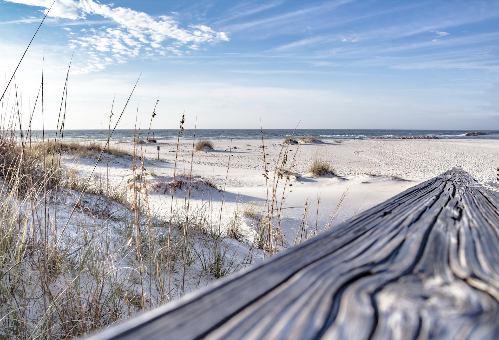 A beach on the Alabama Gulf Coast