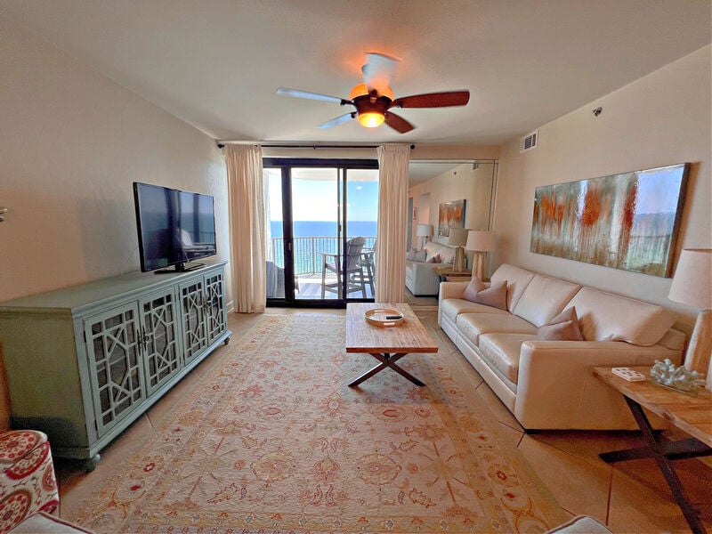Living space in one of our Gulf Shores condos